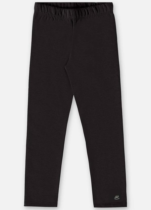 Up Baby - Legging em Molecotton Infantil Preto 1
