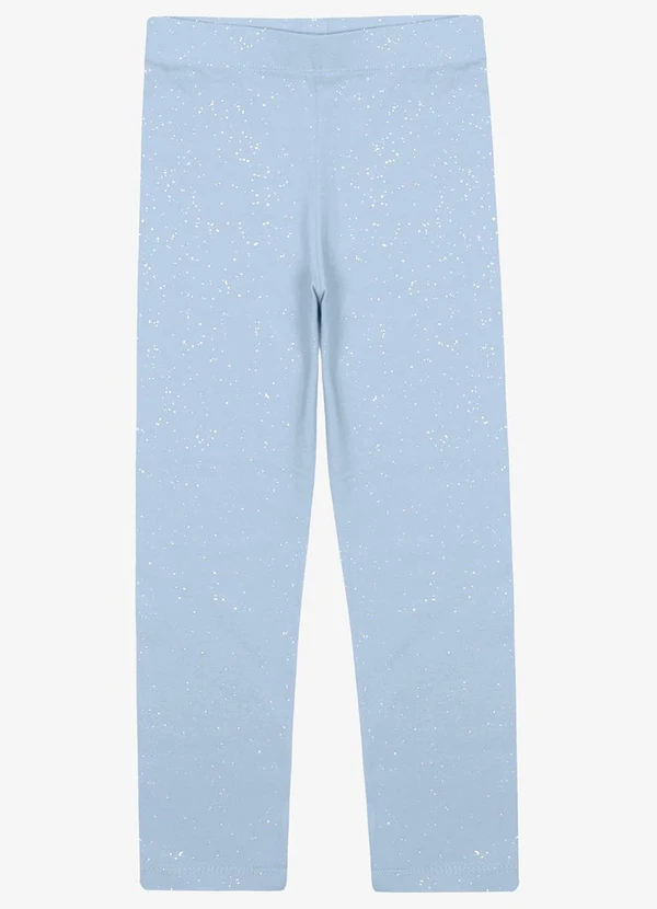 Trick Nick - Legging Infantil Cotton Glitter Azul
