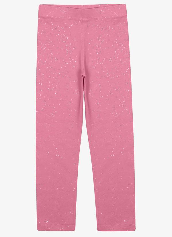 Trick Nick - Legging Infantil Cotton Glitter Rosa