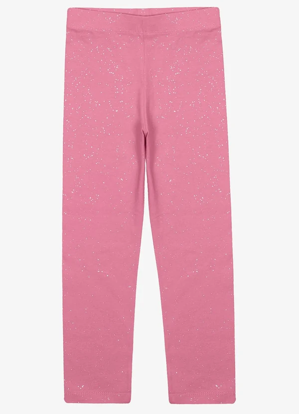 Trick Nick - Legging Infantil Cotton Glitter Rosa