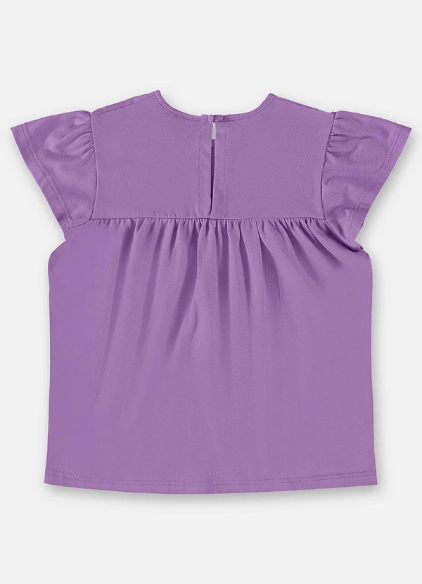 Up Baby - Bata Infantil Básica em Meia Malha Roxo 2