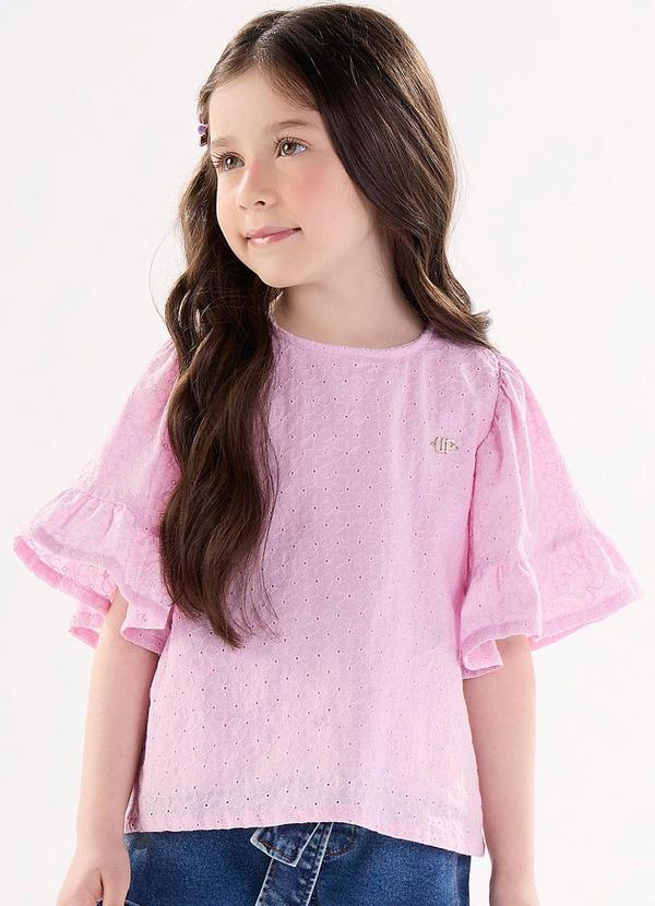 Up Baby - Bata Infantil para Menina em Laise Roxo