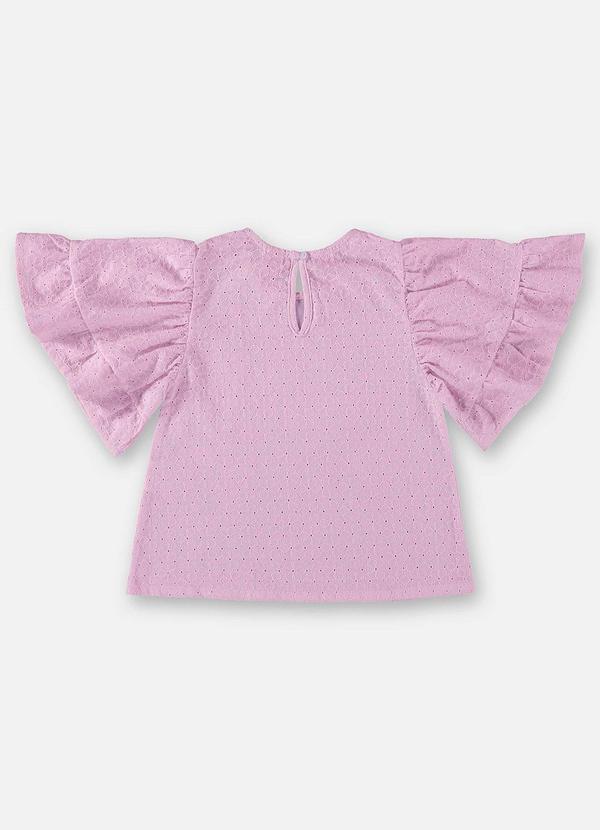 Up Baby - Bata Infantil para Menina em Laise Roxo 4