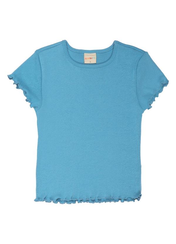 Tink Bink - Blusa Basica Azul