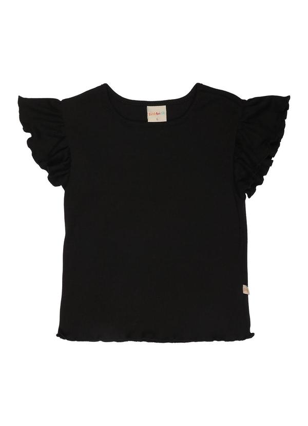 Tink Bink - Blusa Basica Preto