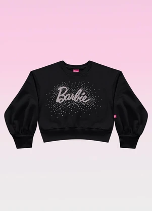 Blusão Barbie Mattel (Preto) - BARBIE
