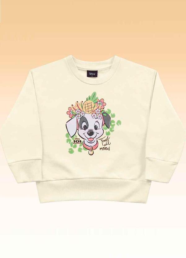 Fakini Kids - Blusão Dalmatas Disney Bege 1