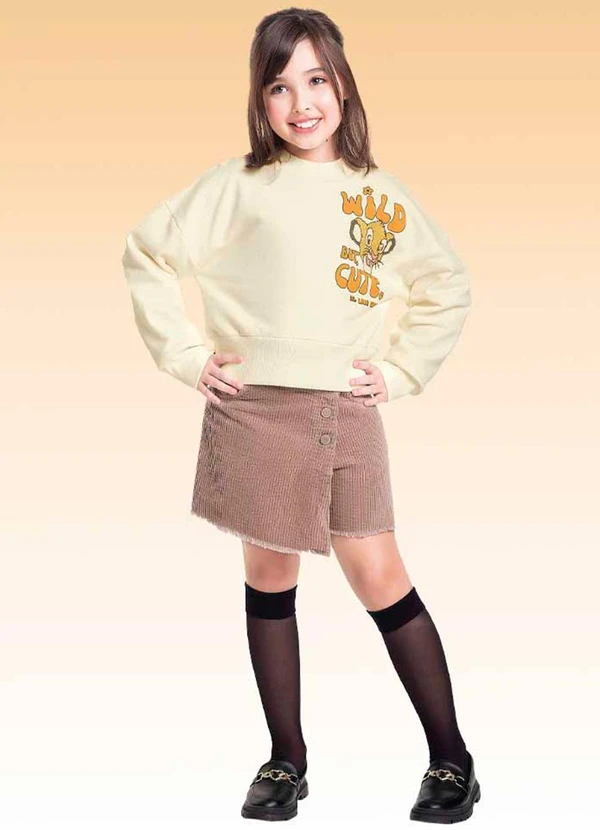 Fakini Kids - Blusão Rei Leao Disney Bege 3