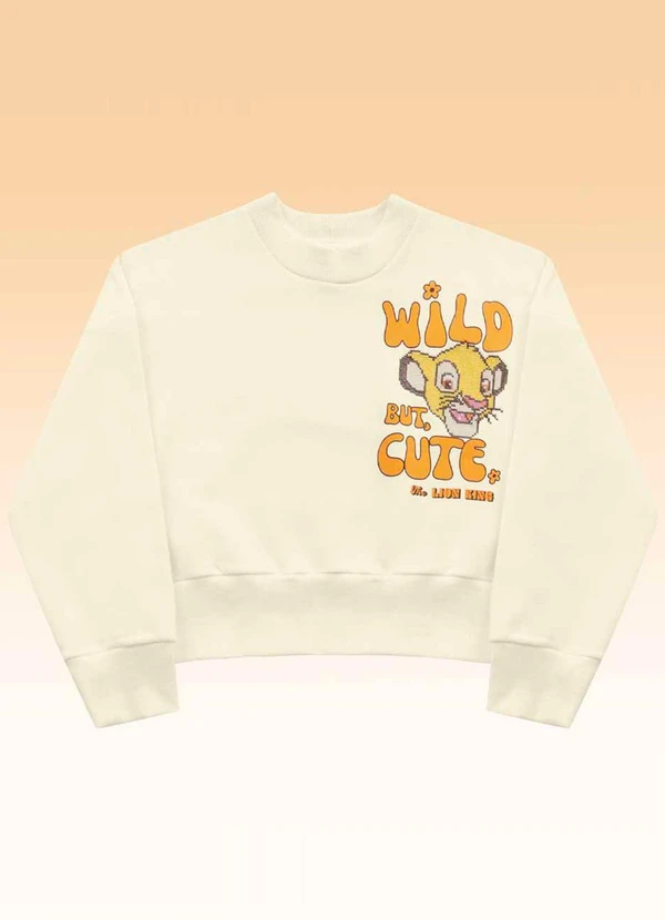 Fakini Kids - Blusão Rei Leao Disney Bege 4