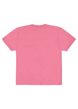 Gloss - Camisa Básica Oversize Juvenil Rosa Pink - GLOSS