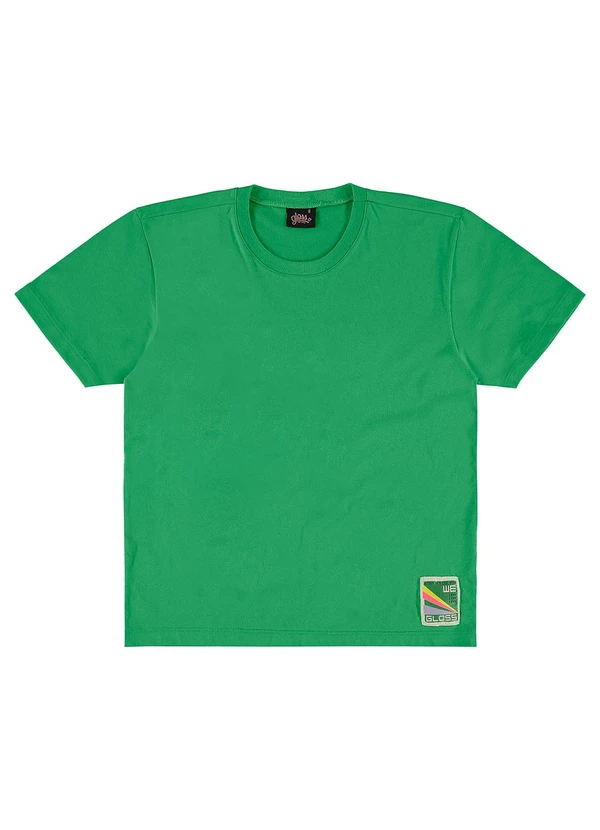 Gloss - Camisa Básica Oversize Juvenil Verde 3