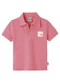 Malwee Kids - Camisa Polo Positive Hearts Off White - variação: Rosa