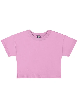 Bee Loop - Camiseta Básica para Menina Roxo - BEE LOOP