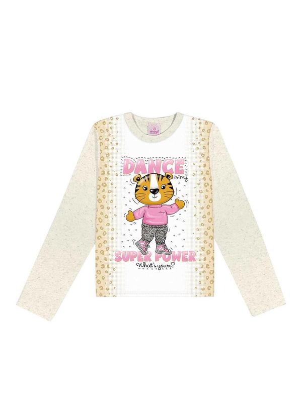 Abrange - Camiseta Girafa Bege