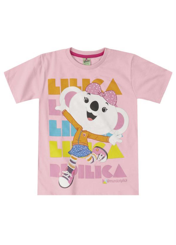 Lilica Ripilica - Camiseta Rosa Menina