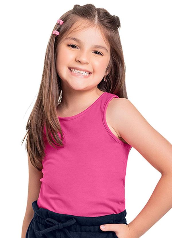 Quimby - Regata em Cotton Rosa 1