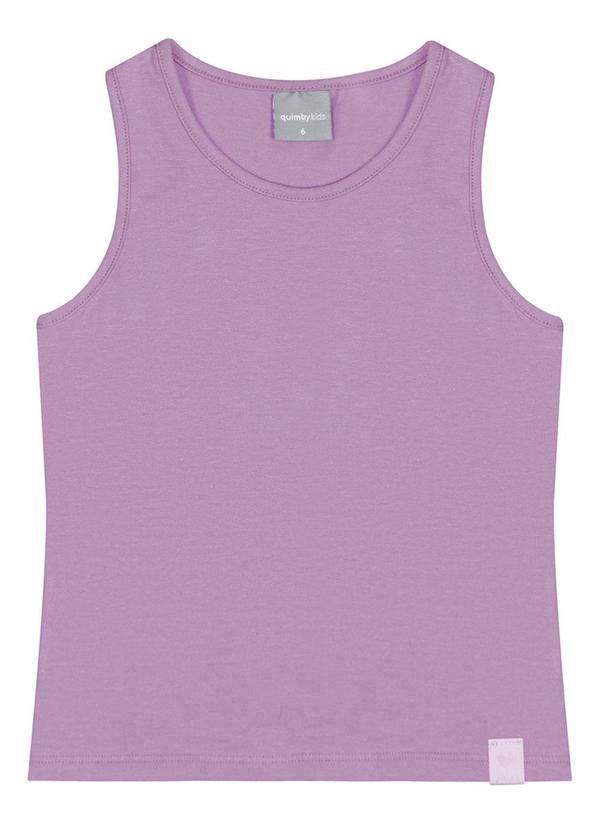 Quimby - Regata em Cotton Roxo