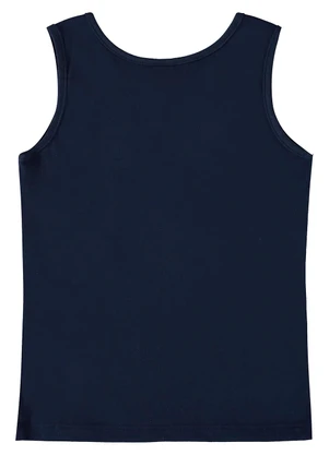 Bee Loop - Regata em Meia Malha para Menina Azul - BEE LOOP