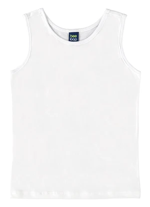 Bee Loop - Regata em Meia Malha para Menina Branco - BEE LOOP