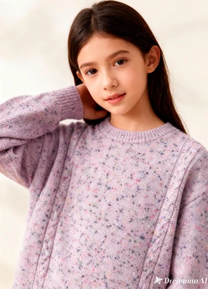 Doce Tom - Blusa Infantil Tricot Conforto e Estilo Branco - DOCE TOM