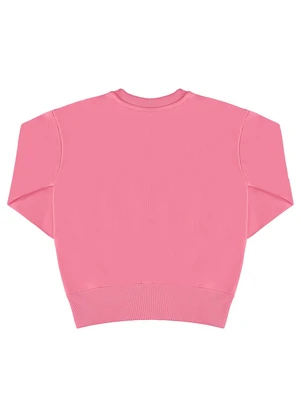 Gloss - Blusão Básico em Moletom Juvenil Rosa - GLOSS