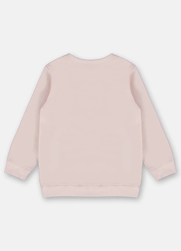 Up Baby - Blusão Básico Infantil Menina Rosa 2