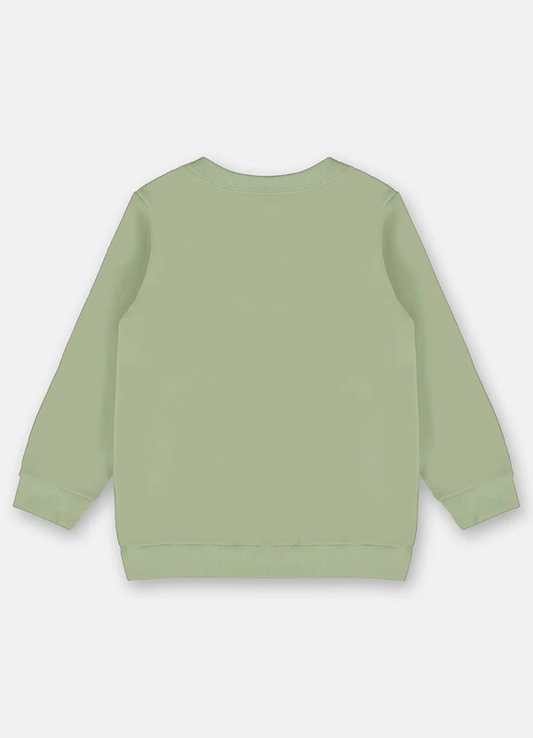 Up Baby - Blusão Básico Infantil Menina Verde 2