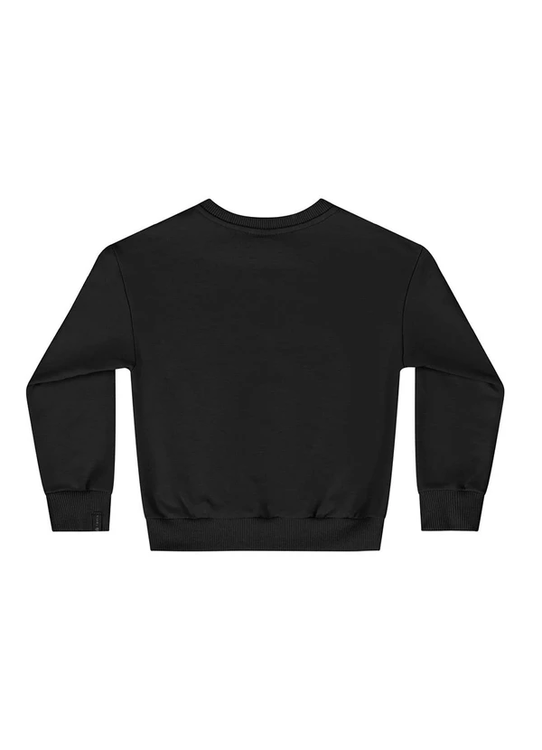Quimby - Blusão Básico para Menina Preto 2