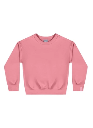 Quimby - Blusão Básico para Menina Rosa - QUIMBY