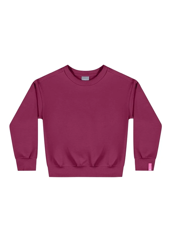 Quimby - Blusão Básico para Menina Rosa 3