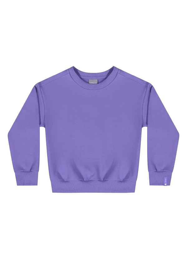 Quimby - Blusão Básico para Menina Roxo