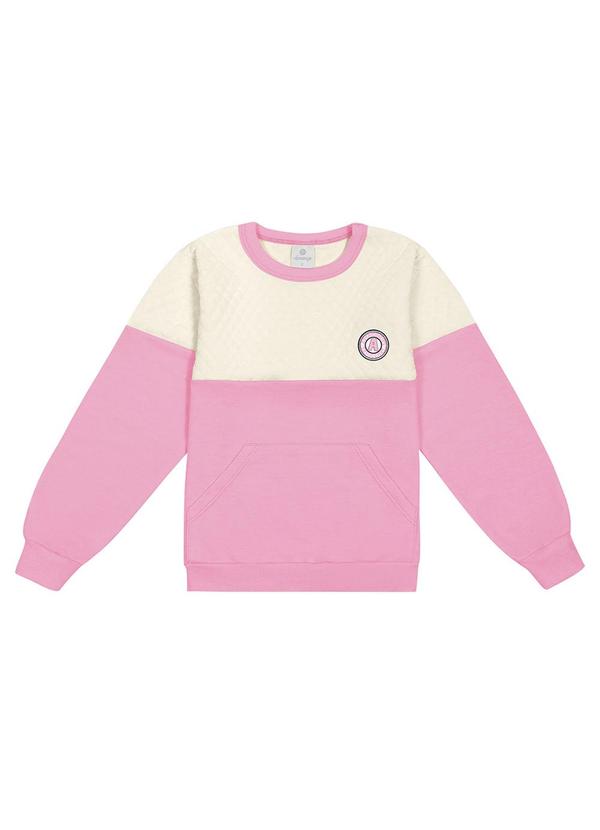 Abrange - Blusão Color Block Rosa 1