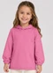 Select - Blusão com Capuz Infantil Feminino Rosa - variação: Rosa