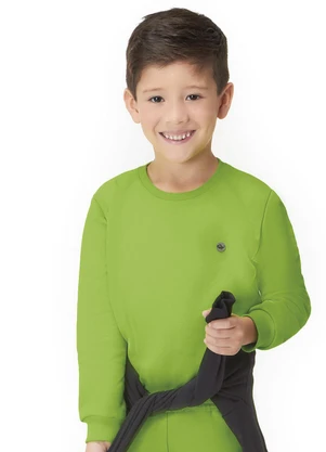 Marisol - Blusão com Repelência a Água Moletom Verde - MARISOL