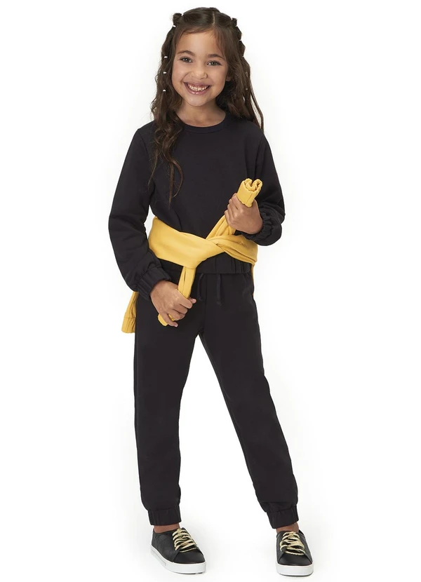 Marisol - Blusão Cropped Repelente a Água Preto 2