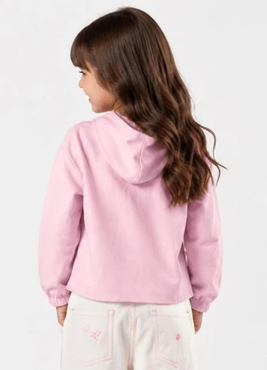 Select - Blusão Feminino Infantil com Estampa Rosa - SELECT