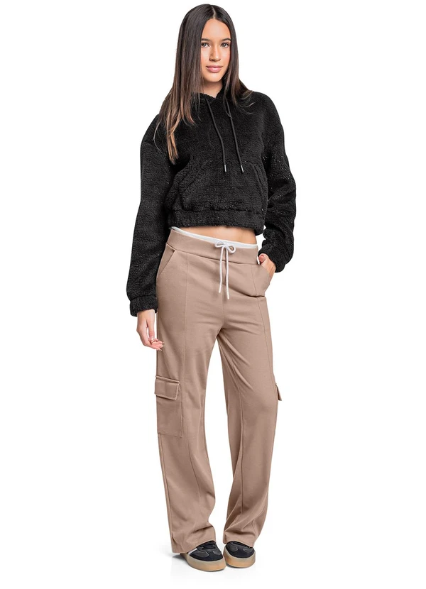 Gloss - Blusão Juvenil com Brilhos Preto 3