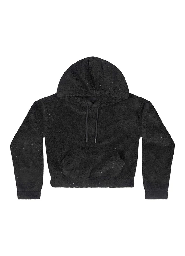 Gloss - Blusão Juvenil com Brilhos Preto 5