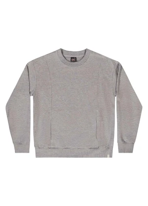 Gloss - Blusão Juvenil em Moletom Cinza - GLOSS