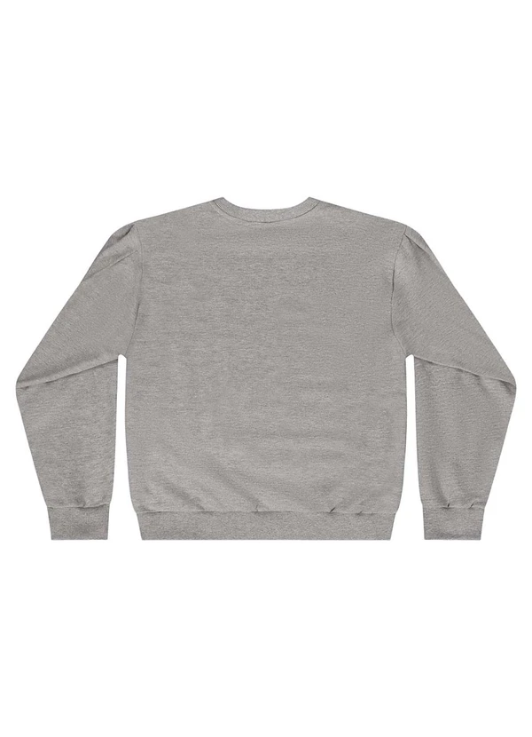 Gloss - Blusão Juvenil em Moletom com Strass Cinza 4