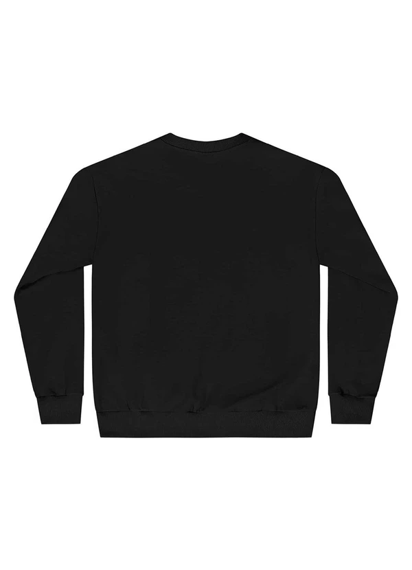 Gloss - Blusão Juvenil em Moletom Preto 2