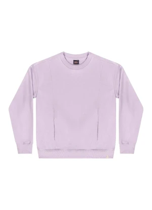 Gloss - Blusão Juvenil em Moletom Roxo - GLOSS