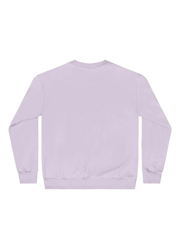 Gloss - Blusão Juvenil em Moletom Roxo 2