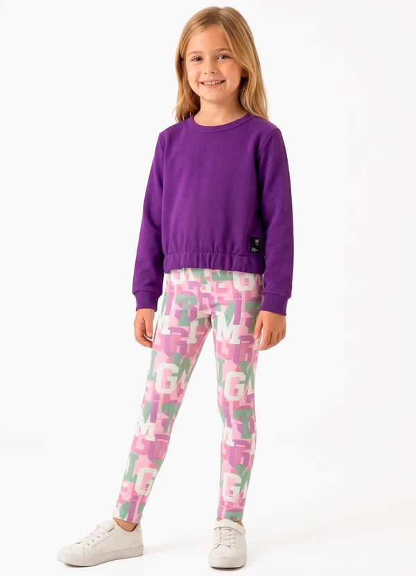 Marisol - Blusão Menina Roxo 3