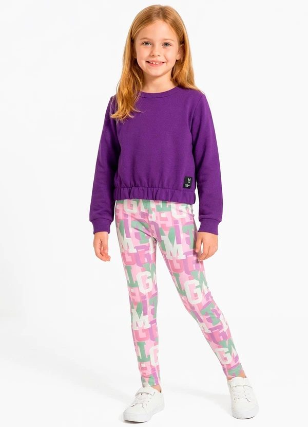 Marisol - Blusão Menina Roxo 5