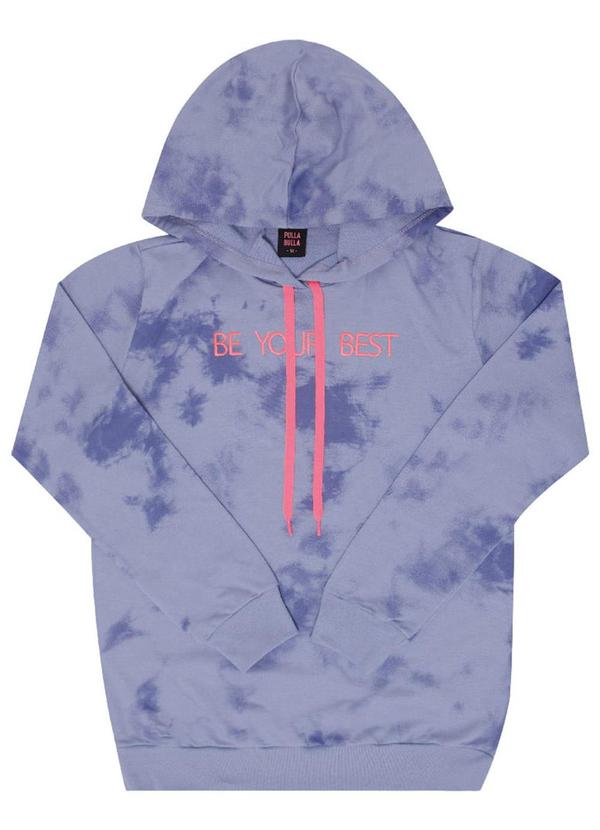 Pulla Bulla - Blusão Moletinho Menina Roxo