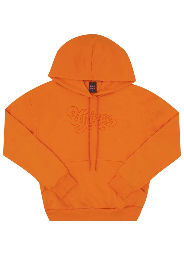 Pulla Bulla - Blusao Moletom Laranja