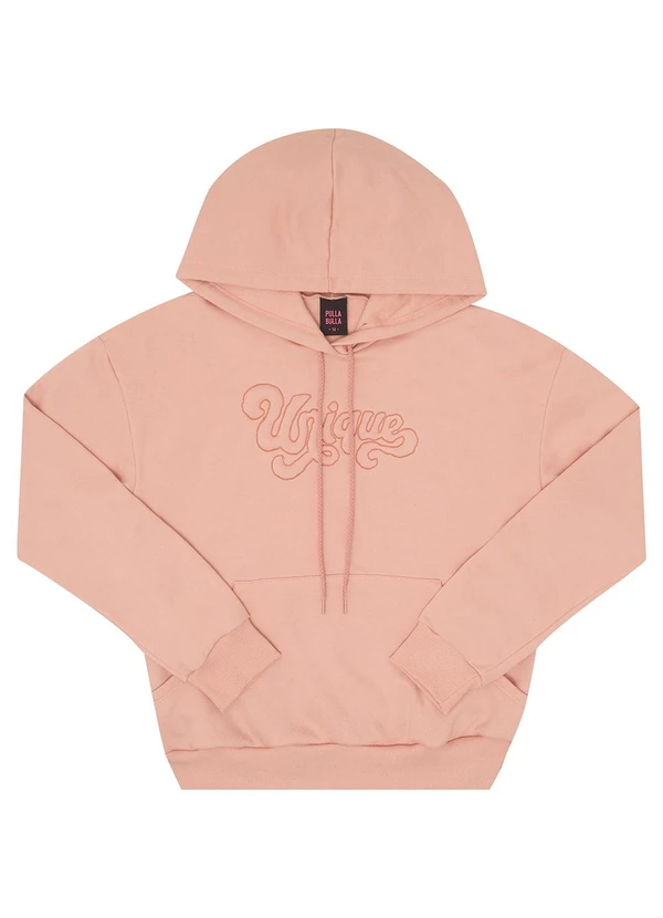 Pulla Bulla - Blusao Moletom Rosa
