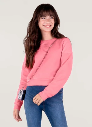 Young Class - Blusão Teen Menina Rosa - YOUNG CLASS