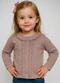 Anadoda - Cardigan Infantil com Babado  Lilas - variação: Rosa